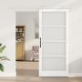 Puerta Deslizante con Hardware 'ORKDAL'Blanca de Madera Sólida y Vidrio de , Puertas para el hogar - Ref: Foro24-3332094, Pre...