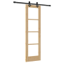 Juego de Puerta Deslizante con hardware 61x198.5 cm de madera