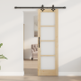 Juego de Puerta Deslizante con hardware 61x198.5 cm de madera