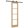 Juego de Puerta Deslizante con hardware 61x198.5 cm de madera