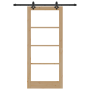Puerta Corrediza  con Juego de Hardware 86x198.5 cm Madera Sólida de Pino | Foro24.es | Tu tienda online para hogar, jardín y más Foro24.es