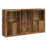 Aparador con Luces LED Madera Vieja 181.5x37x100 cm de , Aparadores - Ref: Foro24-3333125, Precio: 259,70 €, Descuento: %
