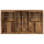 Aparador con Luces LED Madera Vieja 181.5x37x100 cm de , Aparadores - Ref: Foro24-3333125, Precio: 259,70 €, Descuento: %
