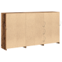 Aparador con Luces LED Madera Vieja 181.5x37x100 cm de , Aparadores - Ref: Foro24-3333125, Precio: 259,70 €, Descuento: %