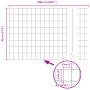 Cerca Euro con 5 postes en U Plata 0,8x10 m Acero de , Postes de cerca - Ref: Foro24-3336154, Precio: 74,16 €, Descuento: %