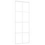 Schiebetür aus ESG-Glas und weißem Aluminium, 76 x 205 cm von vidaXL, Türen für zu Hause - Ref: Foro24-151668, Preis: 178,25 ...