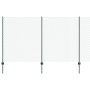 Cerca de Malla con 10 Postes U Verde 1.4x10 m Acero de , Postes de cerca - Ref: Foro24-3336234, Precio: 123,43 €, Descuento: %
