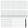 Postes para Cerca 11 pcs U-Channel Verde 150 cm de acero de , Postes de cerca - Ref: Foro24-3336764, Precio: 206,23 €, Descue...