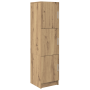 Escritorio con Almacenamiento de Madera de Roble