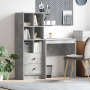 Escritorio Gris Concreto Madera de Ingeniería de , Aparadores - Ref: Foro24-3337308, Precio: 143,46 €, Descuento: %