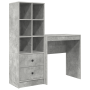 Escritorio Gris Concreto Madera de Ingeniería de , Aparadores - Ref: Foro24-3337308, Precio: 143,46 €, Descuento: %
