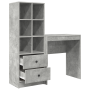 Escritorio Gris Concreto Madera de Ingeniería de , Aparadores - Ref: Foro24-3337308, Precio: 143,46 €, Descuento: %