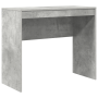 Escritorio con almacenamiento gris concreto madera