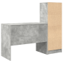 Escritorio con Almacenamiento Gris Concreto de Madera Ingenierizada de , Aparadores - Ref: Foro24-3337372, Precio: 162,32 €, ...