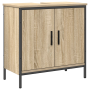 Juego de Muebles para Baño de 3 Piezas de en Madera Ingenierizada Roble Sonoma de , Tocadores de baño - Ref: Foro24-3345142, ...