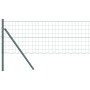 Cerca Euro con 13 Postes 0.6x50 m Acero Galvanizado Verde de , Paneles de vallas - Ref: Foro24-3350360, Precio: 190,09 €, Des...