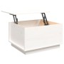 Couchtisch aus massiver weißer Kiefer 60x50x35 cm von vidaXL, Couchtisch - Ref: Foro24-813416, Preis: 86,14 €, Rabatt: %