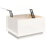Mesa de centro de madera maciza de pino blanco 60x50x35 cm de vidaXL, Mesas de centro - Ref: Foro24-813416, Precio: 85,00 €, ...