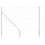 Cerca de Campo 1.5x25 m de Acero Galvanizado de , Paneles de vallas - Ref: Foro24-3351435, Precio: 200,71 €, Descuento: %