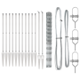 Cerca de Campo 1.5x25 m de Acero Galvanizado de , Paneles de vallas - Ref: Foro24-3351435, Precio: 200,71 €, Descuento: %