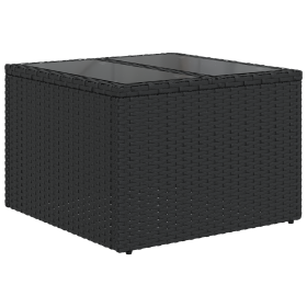 Conjunto de Sofás de Jardín de 8 Piezas con Cojines Negro Poliratán de , Sofás de exterior - Ref: Foro24-3354616, Precio: 544...