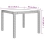 Garten Esstischgarnitur 5 Stück und beige synthetische Rattankissen von vidaXL, Gartensets - Ref: Foro24-3094902, Preis: 379,...