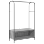 Perchero con estantes gris sonoma 100x44x160 cm de , Organizadores de vestidores y perchas de barra - Ref: Foro24-868454, Pre...