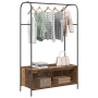 Perchero con Estantes Madera Vieja 100x44x160 cm de , Organizadores de vestidores y perchas de barra - Ref: Foro24-868455, Pr...