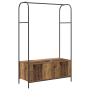 Perchero con Estantes Madera Vieja 100x44x160 cm de , Organizadores de vestidores y perchas de barra - Ref: Foro24-868455, Pr...