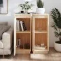 Sideboard 2 Stück massives Kiefernholz 31,5x34x75 cm von vidaXL, Sideboards - Ref: Foro24-813351, Preis: 89,78 €, Rabatt: %