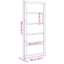 Puerta de Pino Macizo Madera Natural Madera de Pino Macizo de , Puertas - Ref: Foro24-870404, Precio: 118,57 €, Descuento: %