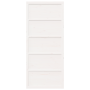 Puerta de Granja Blanca 100x208 cm Madera Maciza de Pino | Foro24.es | Tu tienda online para hogar, jardín y más Foro24.es
