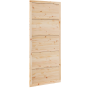 Puerta de Pino Macizo Madera Clara Madera de Pino 90 x 2.5 x 208 cm de , Puertas - Ref: Foro24-870407, Precio: 109,09 €, Desc...