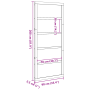 Puerta de Pino Macizo Madera Clara Madera de Pino 90 x 2.5 x 208 cm de , Puertas - Ref: Foro24-870407, Precio: 109,09 €, Desc...