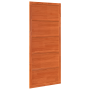 Puerta de Granero Marrón Encerado 90x208 cm Madera Maciza de Cedro de , Puertas - Ref: Foro24-870409, Precio: 125,25 €, Descu...