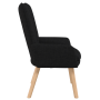 Sillón de relax de tela negro de , Sillones - Ref: Foro24-42001826, Precio: 91,00 €
