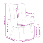 Sillón de relax de tela negro de , Sillones - Ref: Foro24-42001826, Precio: 91,00 €