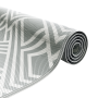 Alfombra de exterior ARAKIL Gris Gris Poliéster 300 x 400 cm