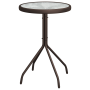 Conjunto Bistro de Jardín de 3 Piezas Marrón Textileno y Acero | Foro24.es | Tu tienda online para hogar, jardín y más Foro24.es
