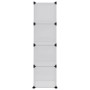 Cube shelf with 12 compartments and transparent PP doors by vidaXL, Shoe racks and shoe organizers - Ref: Foro24-340555, Pric...