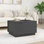 Mesa de centro madera maciza de pino gris 60x50x35 cm de vidaXL, Mesas de centro - Ref: Foro24-813417, Precio: 80,55 €, Descu...
