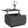Solid gray pine wood coffee table 60x50x35 cm by vidaXL, Coffee table - Ref: Foro24-813417, Price: 81,58 €, Discount: %