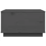 Mesa de centro madera maciza de pino gris 60x50x35 cm de vidaXL, Mesas de centro - Ref: Foro24-813417, Precio: 80,55 €, Descu...
