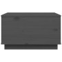 Solid gray pine wood coffee table 60x50x35 cm by vidaXL, Coffee table - Ref: Foro24-813417, Price: 81,58 €, Discount: %