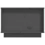 Mesa de centro madera maciza de pino gris 60x50x35 cm de vidaXL, Mesas de centro - Ref: Foro24-813417, Precio: 80,55 €, Descu...