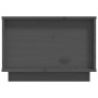 Solid gray pine wood coffee table 60x50x35 cm by vidaXL, Coffee table - Ref: Foro24-813417, Price: 81,58 €, Discount: %