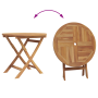 Conjunto de Bistro Plegable de 3 Piezas Madera Maciza de Acacia | Foro24.es | Tu tienda online para hogar, jardín y más Foro24.es