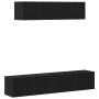 Conjunto de cabinet para TV de 6 piezas montado en la pared de