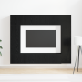 conjunto de mueble para TV de 8 piezas montado en la pared de roble negro y madera engineered de , Muebles TV - Ref: Foro24-3...