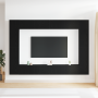 Conjunto de mueble para TV de 8 piezas montado en la pared de madera de ingeniería de roble negro de , Muebles TV - Ref: Foro...